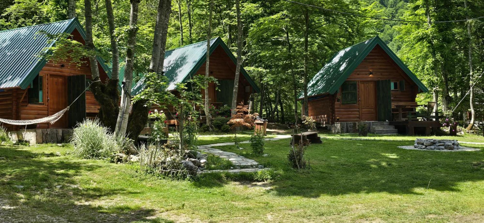 Bungalows Prokletije Gusinje Bagian luar foto