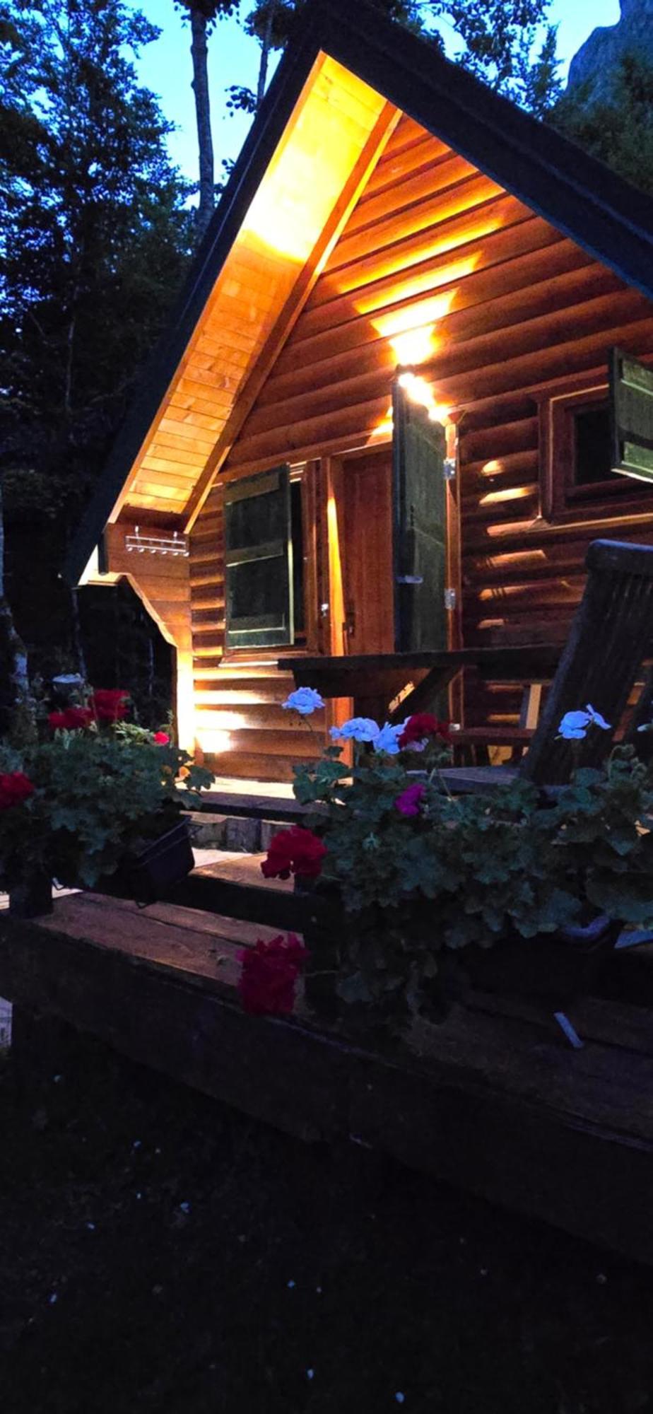 Bungalows Prokletije Gusinje Bagian luar foto