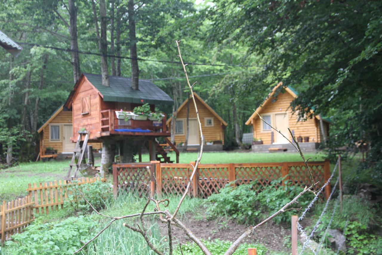 Bungalows Prokletije Gusinje Bagian luar foto
